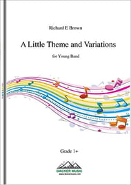 A Little Theme and Variations Concert Band sheet music cover Thumbnail